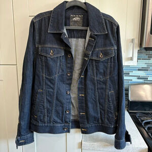 Vans dark denim jean jacket